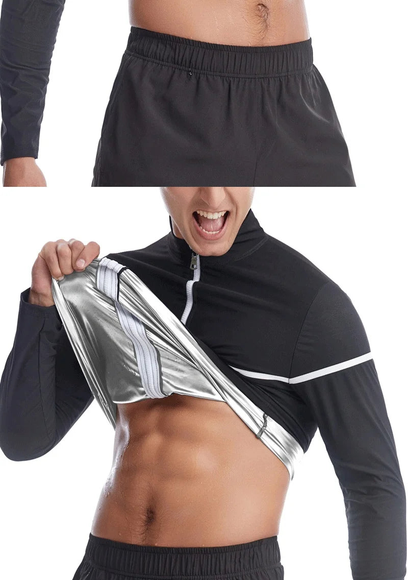 Áo Sauna Nam Naisstoo Giảm Cân, Đốt Mỡ, Tập Gym - Daisan Mart