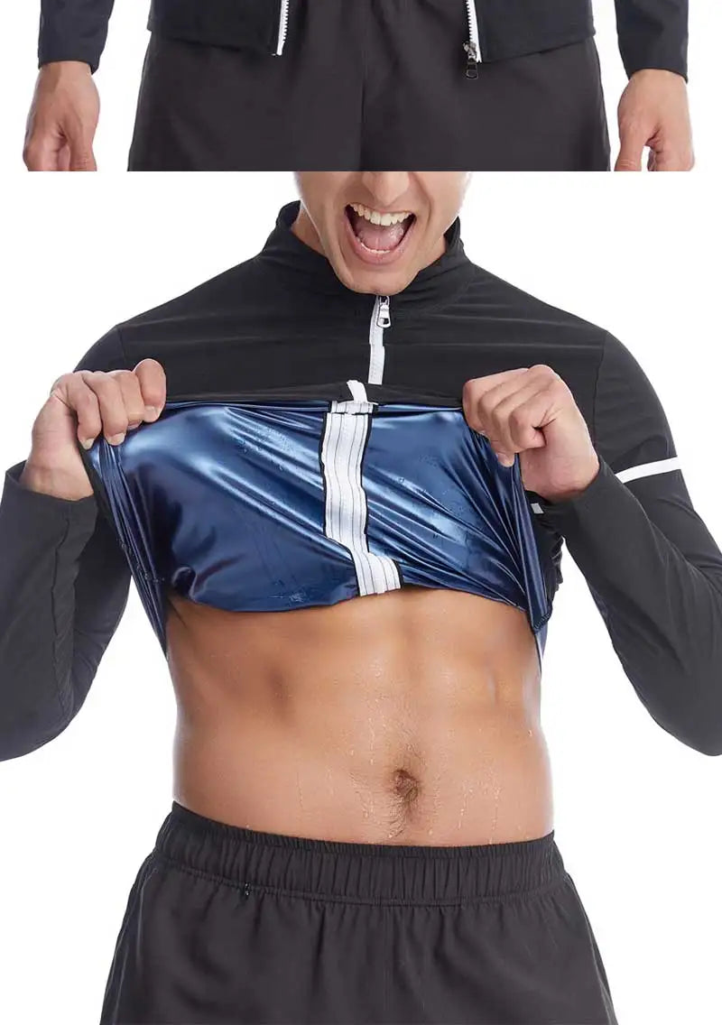 Áo Sauna Nam Naisstoo Giảm Cân, Đốt Mỡ, Tập Gym - Daisan Mart