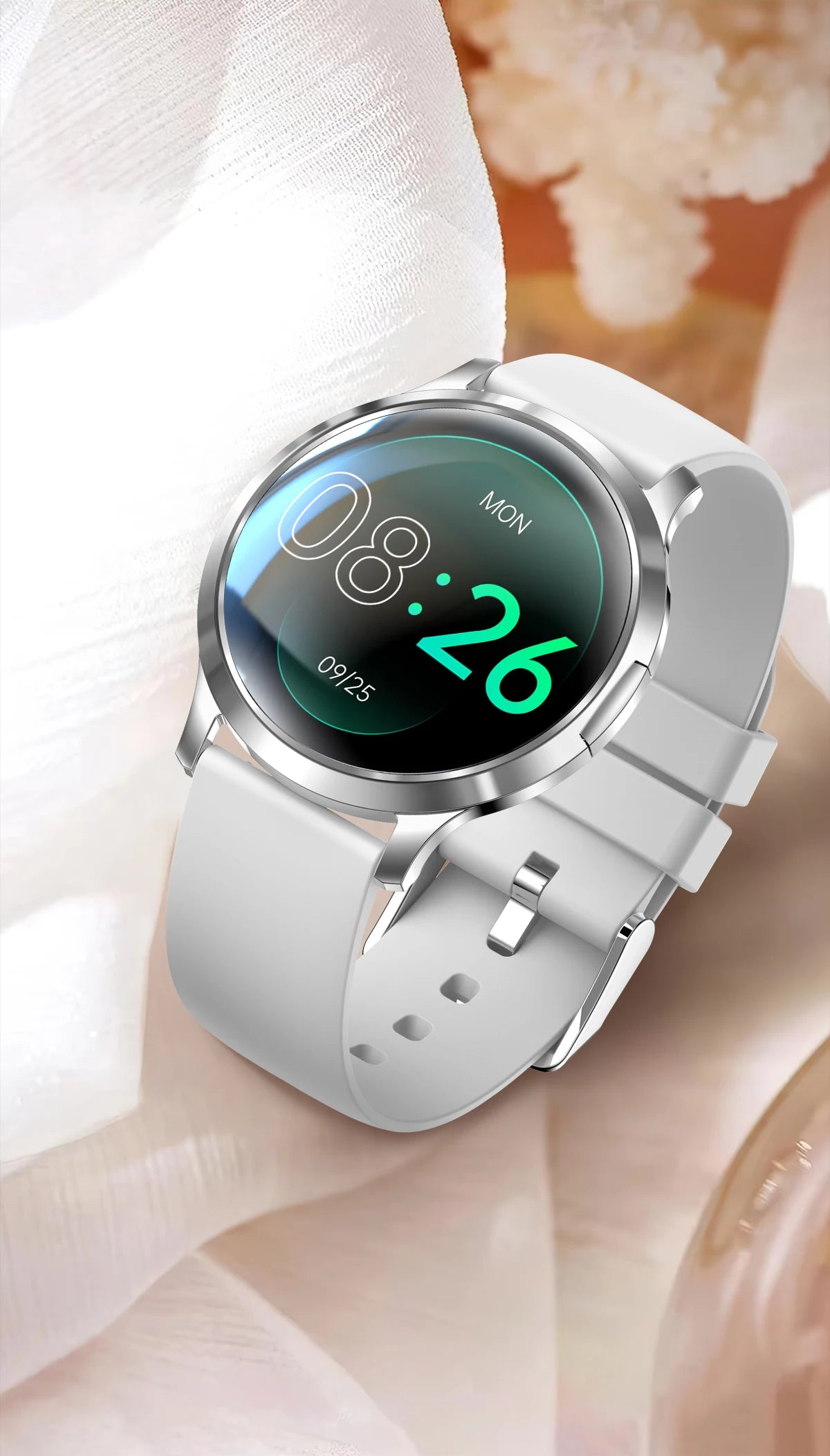 Đồng Hồ Thông Minh Nữ 2025 Màn AMOLED Chống Nước IP68 - Daisan Mart
