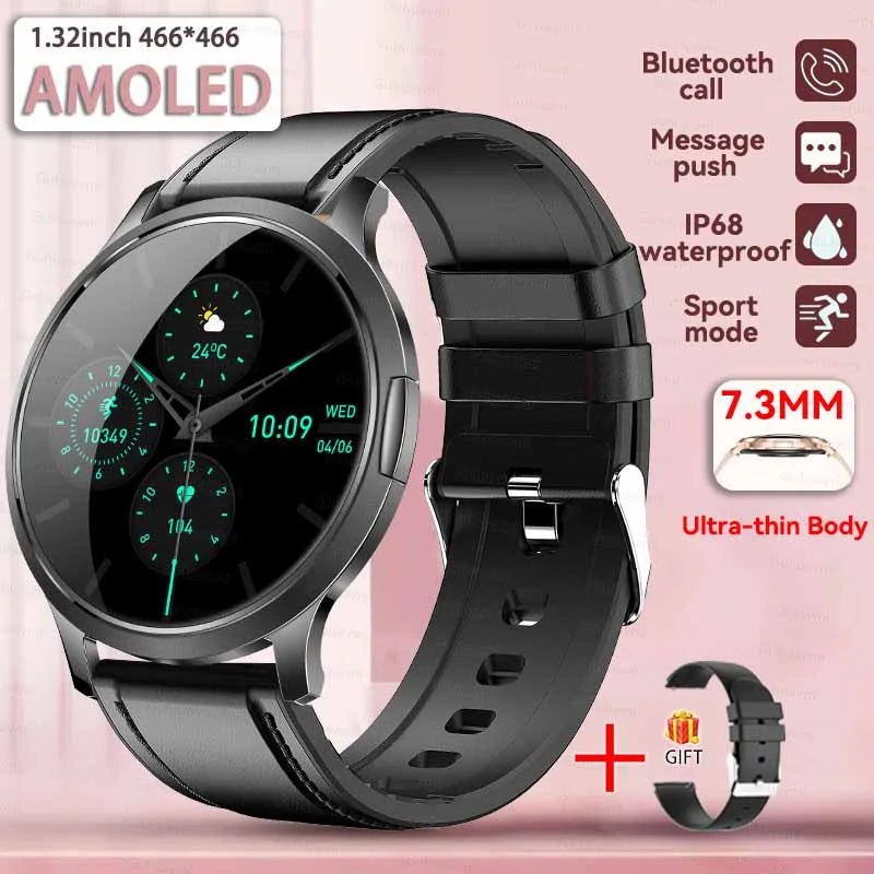 Đồng Hồ Thông Minh Nữ 2025 Màn AMOLED Chống Nước IP68 - Daisan Mart