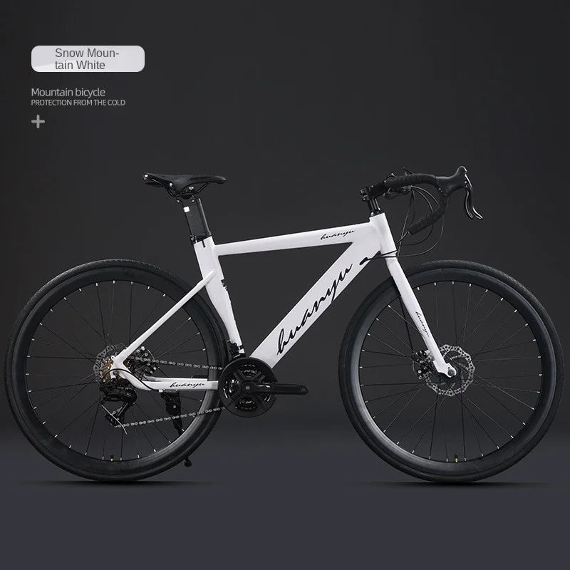 700C*40MM road bicycle hand-changing 24 speed Road Racing Bike disc brake gravel bicicleta Wind Shock Absorber Bikes male adult - Daisan Mart
