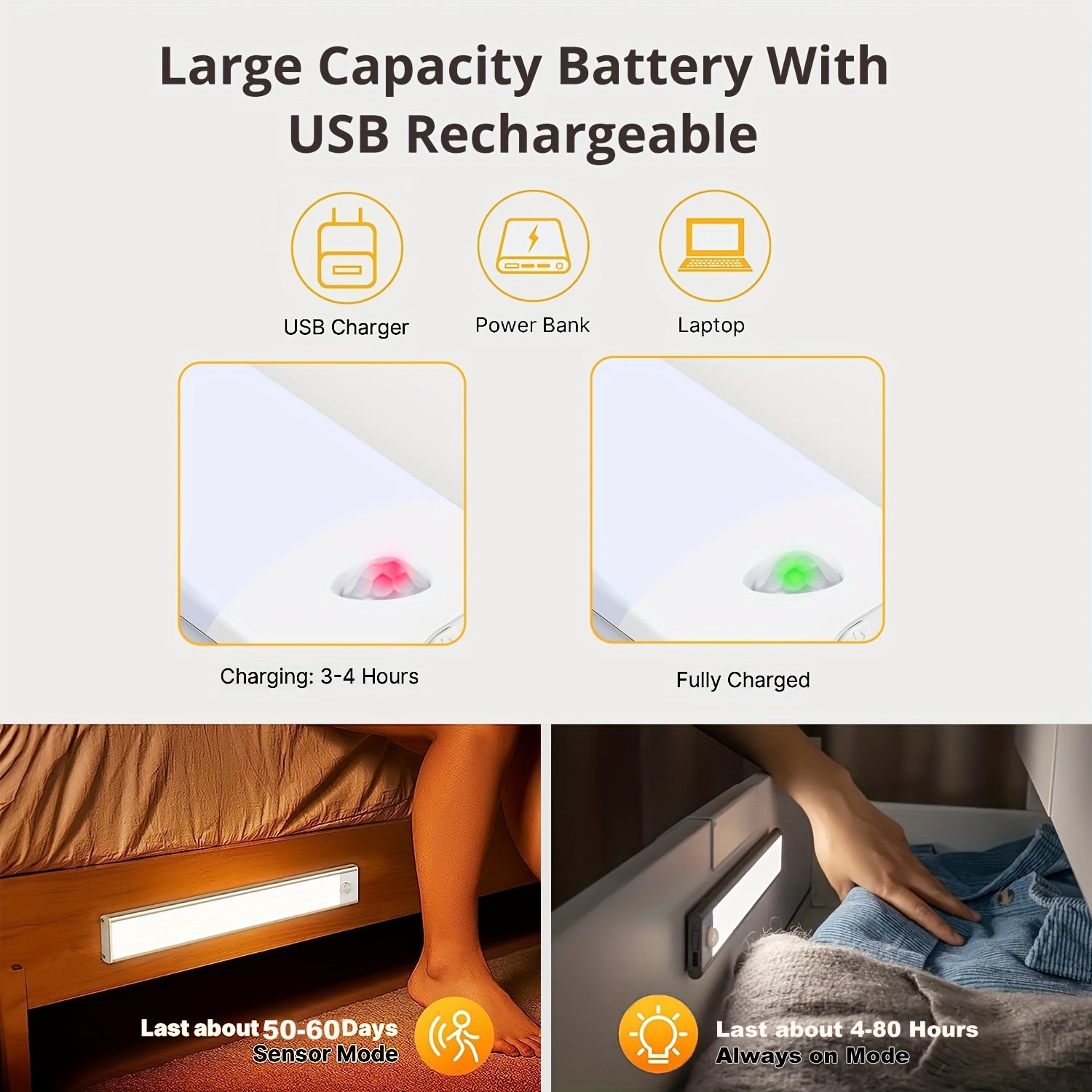Đèn LED Cảm Biến Chuyển Động KATHYLIGHT Tủ Đa Năng - Daisan Mart