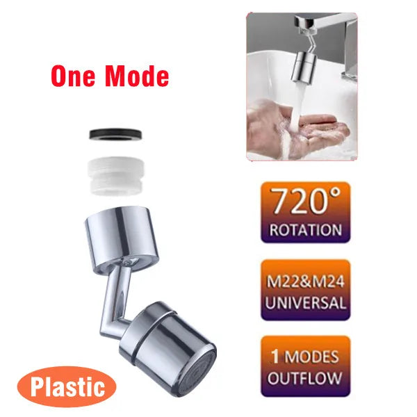 Vòi Xoay 1080° Đa Năng - Đầu Phun Nước Rửa Bồn Bếp - Daisan Mart