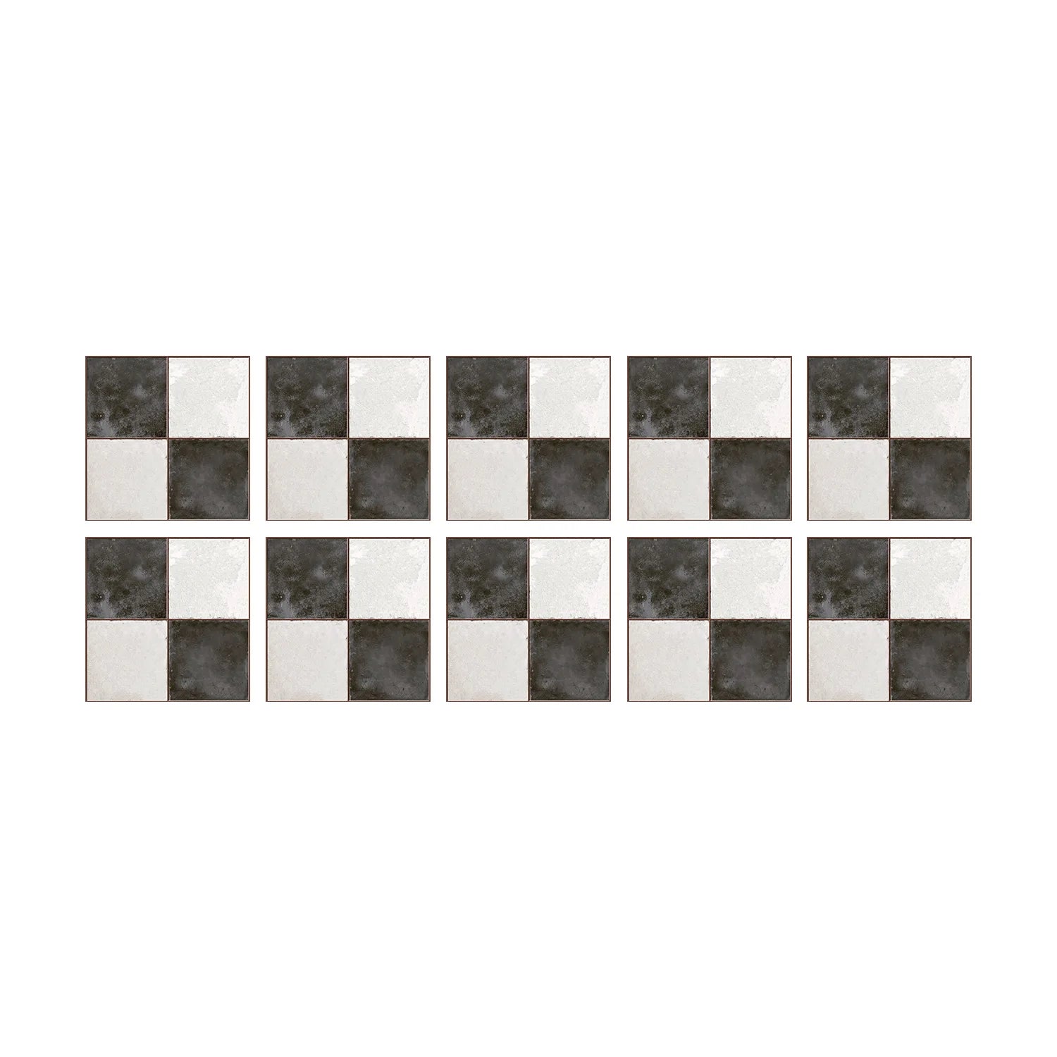 10 Miếng Dán Gạch Mosaic Đá Cẩm Thạch Chống Nước - Daisan Mart