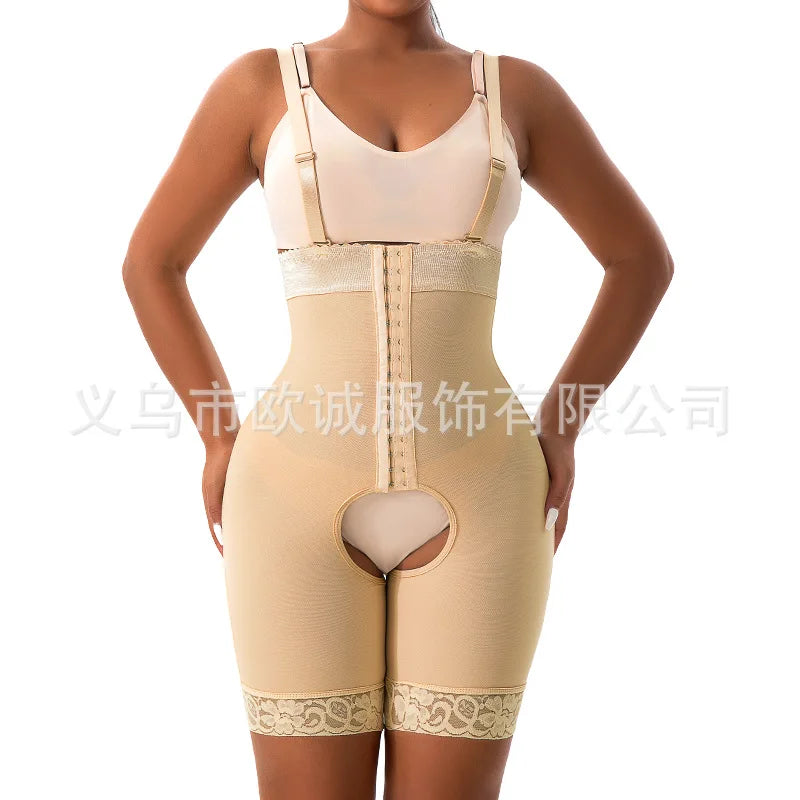 Woman Shapewear Slimming Sheath Shaper Body Flat Belly Binder Flat Belly Push Up Buttock Enhancer Lifter Butt Hip Bodysuit Fajas - Daisan Mart