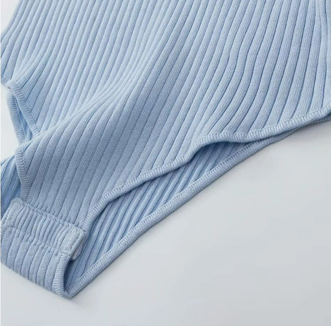 夏季性感POLO領羅紋針織短袖連身衣女式短款連身褲修身連身褲緊身連身褲