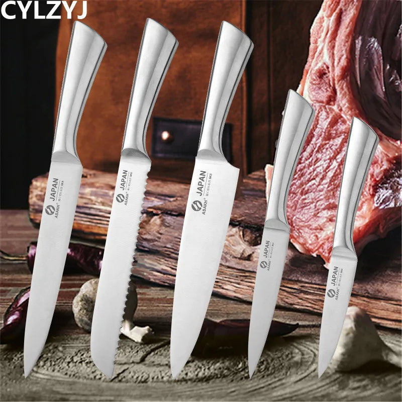 Bộ Dao Inox Chuyên Nghiệp - Đa Năng Nhà Bếp - Daisan Mart