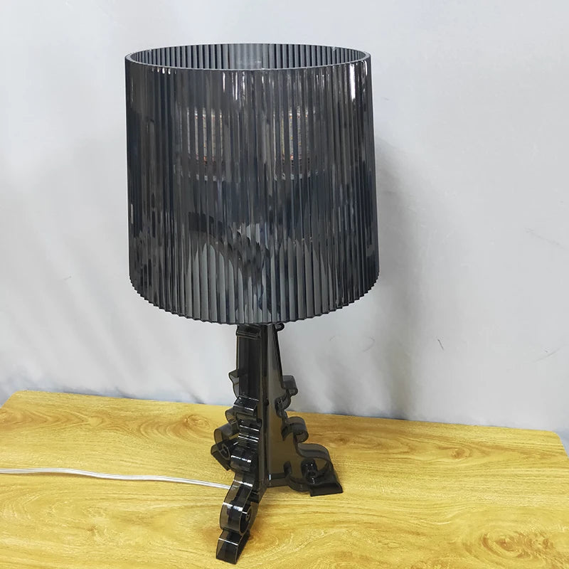 Bóng Đèn Bàn Baroque Trong Suốt - Sáng Tạo Hiện Đại