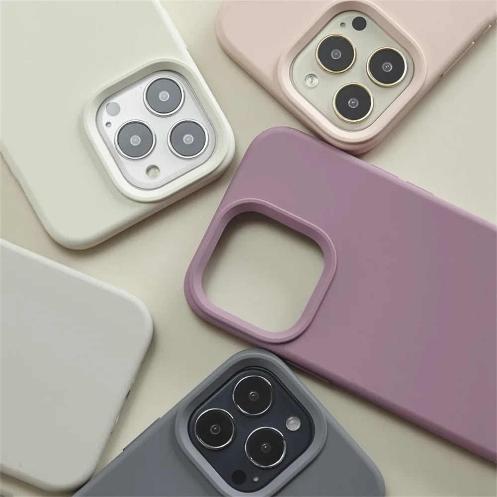 Ốp Lưng Silicone Cao Cấp Chống Sốc Cho iPhone 17-11 - Daisan Mart