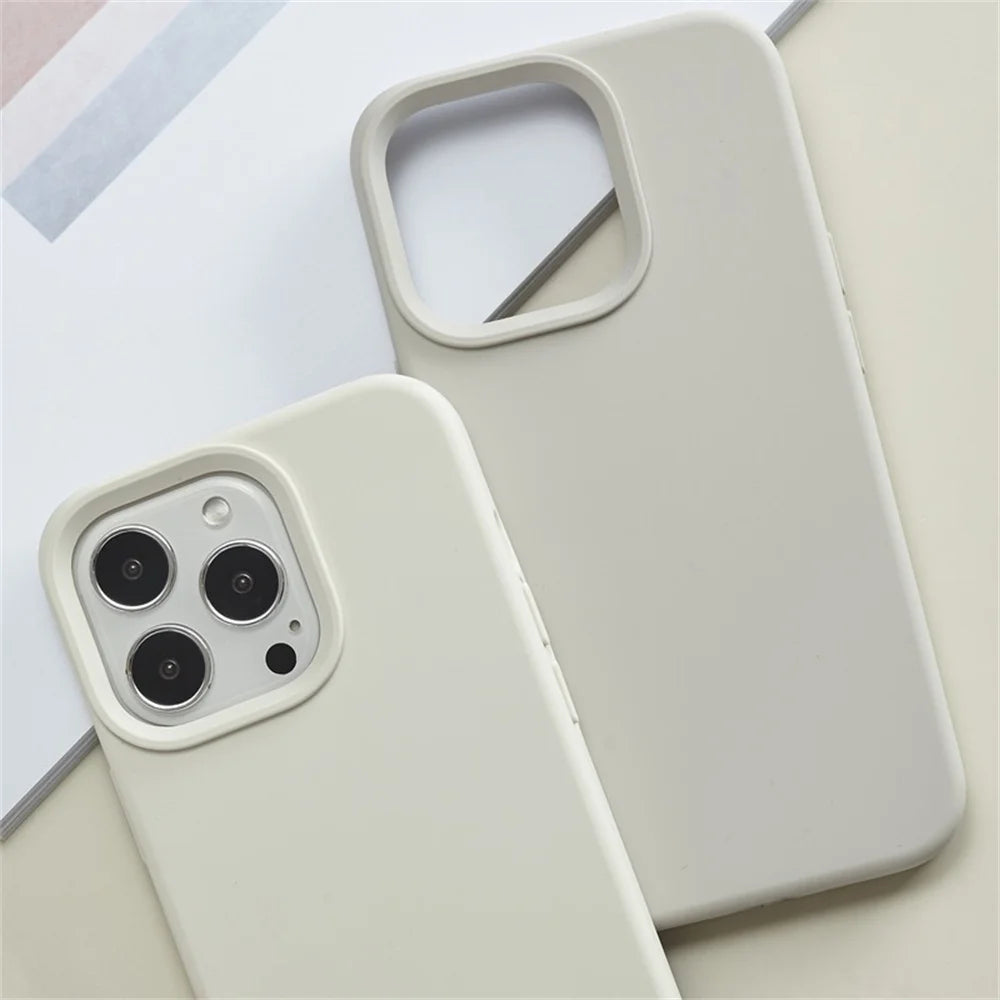 Ốp Lưng Silicone Cao Cấp Chống Sốc Cho iPhone 17-11 - Daisan Mart