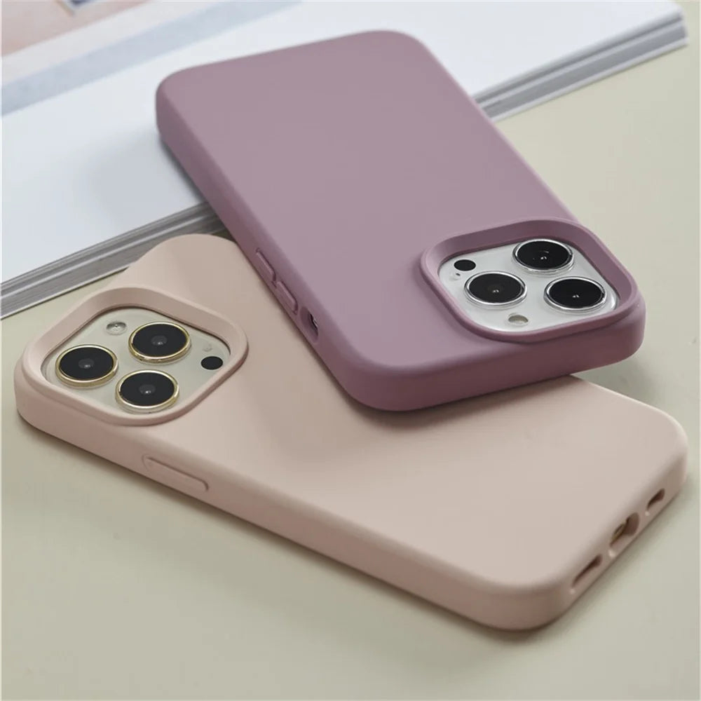 Ốp Lưng Silicone Cao Cấp Chống Sốc Cho iPhone 17-11 - Daisan Mart