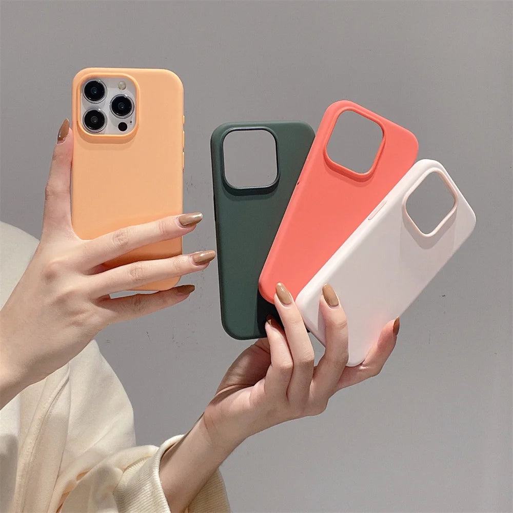 Ốp Lưng Silicone Cao Cấp Chống Sốc Cho iPhone 17-11 - Daisan Mart