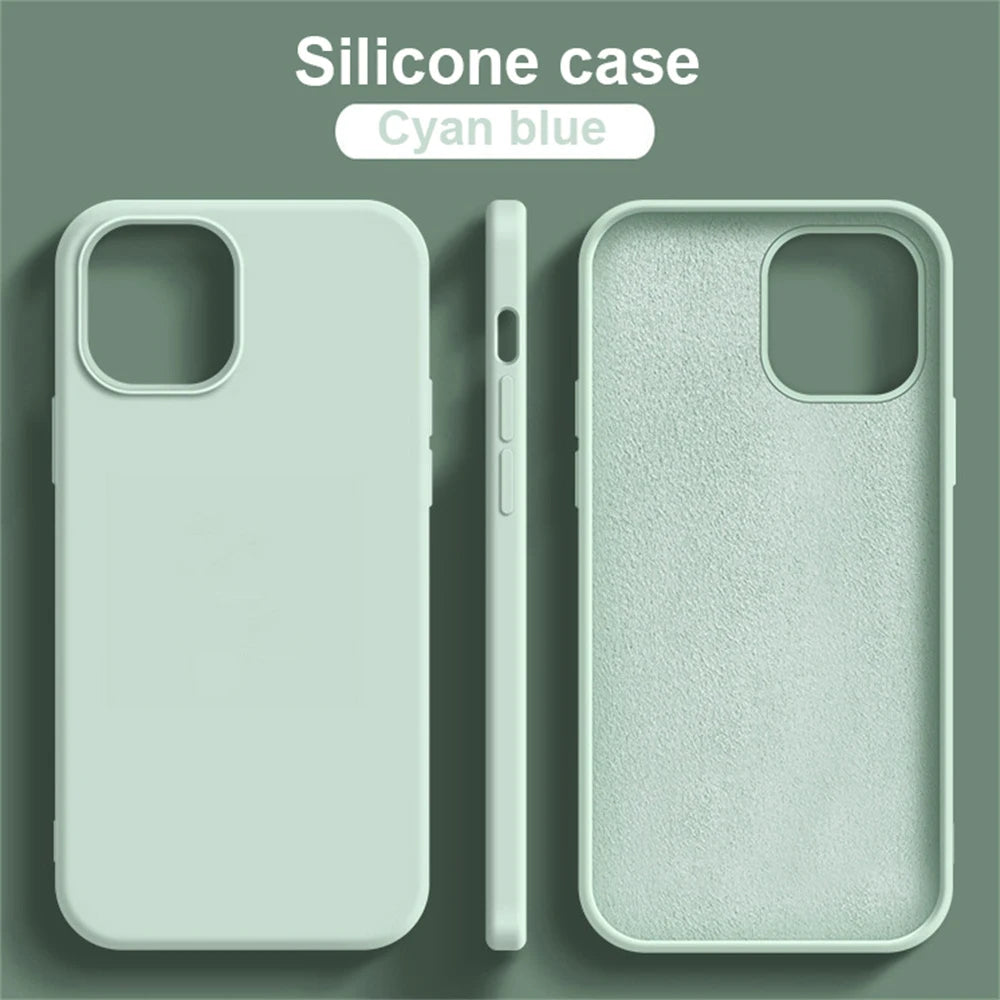 Ốp Lưng Silicone Cao Cấp Chống Sốc Cho iPhone 17-11 - Daisan Mart