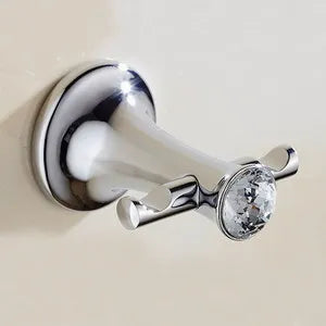 Stainless Steel Chrome Plated Bathroom Hardware Set Towel Rack Toilet Paper Holder Towel Bar Hook Bathroom Accessories Set - Daisan Mart