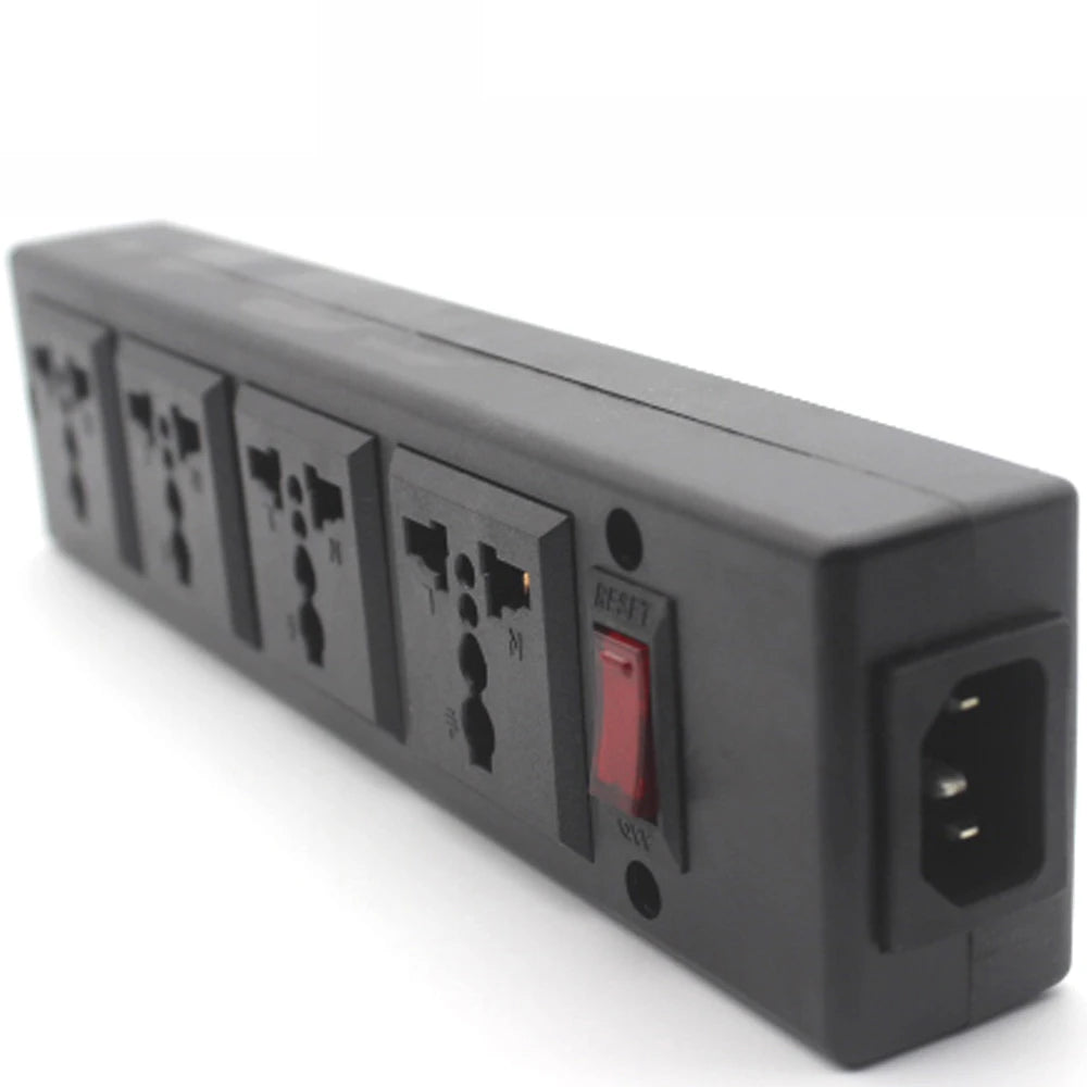 Ổ cắm đa năng 4 ổ 1.8m US Universal PDU C14 250V - Daisan Mart