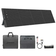 CTOLITY 200W Flexible Solar Panel Charger 20.5V ETFE Portable Folding Solar Generator for Camping Travel Boat RV 23% Efficiency - Daisan Mart