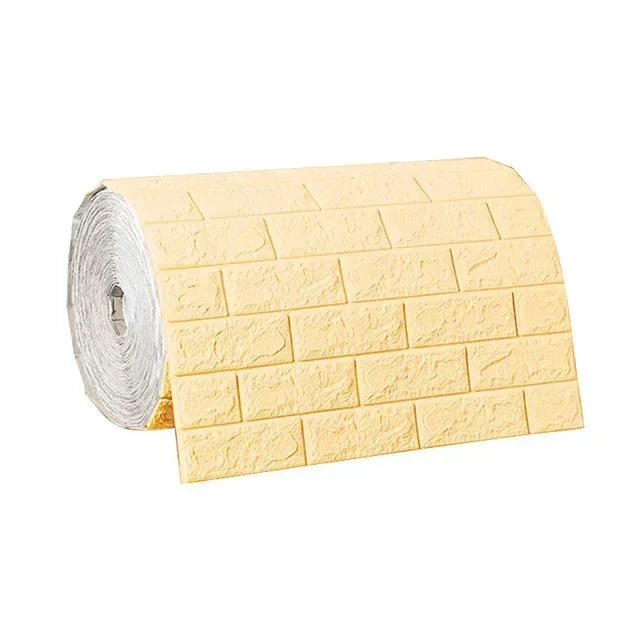 Giấy Dán Tường 3D Gạch Cổ Điển Chống Thấm 70cm - Daisan Mart