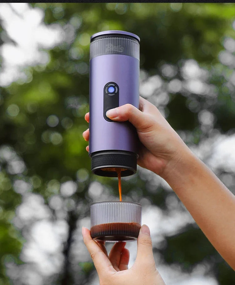 Bincoo Portable Electric Espresso Coffee Maker for Camping Wireless Heating Concentrated Extraction Coffee Machine Red Dot Award - Daisan Mart