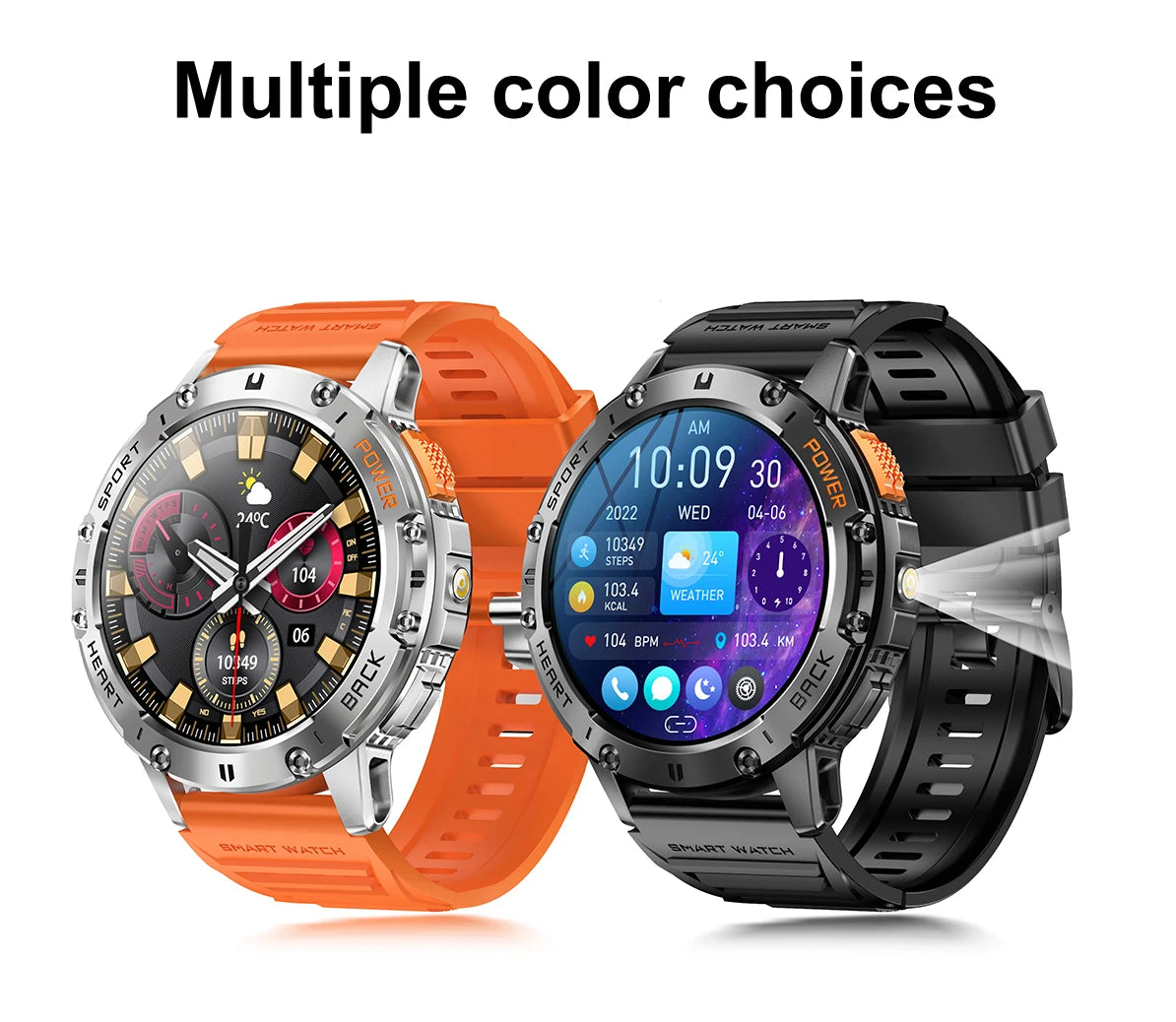 Đồng hồ thông minh AMOLED Nam - Thể thao & Đèn pin - Daisan Mart