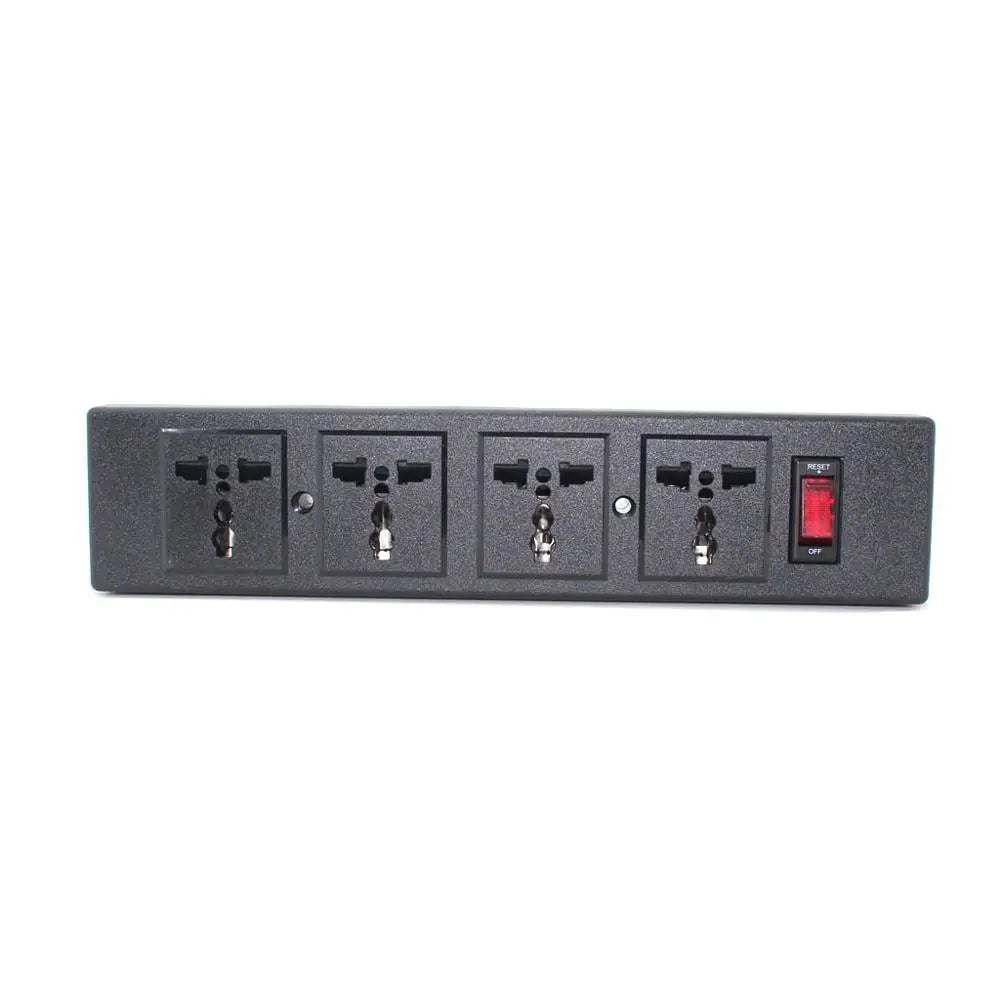 Ổ cắm đa năng 4 lỗ PDU quốc tế 2500W cho C14/C13 - Daisan Mart