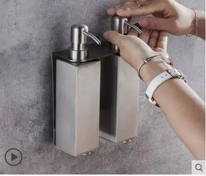 Bình đựng xà phòng treo tường inox 304 đa năng - Daisan Mart