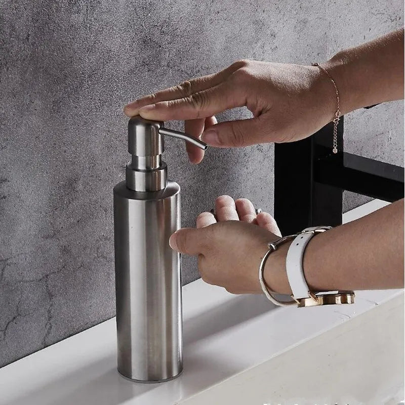 Bình đựng xà phòng treo tường inox 304 đa năng - Daisan Mart