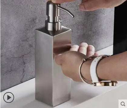 Bình đựng xà phòng treo tường inox 304 đa năng - Daisan Mart