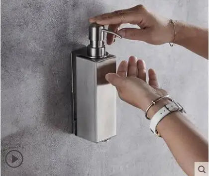 Bình đựng xà phòng treo tường inox 304 đa năng - Daisan Mart