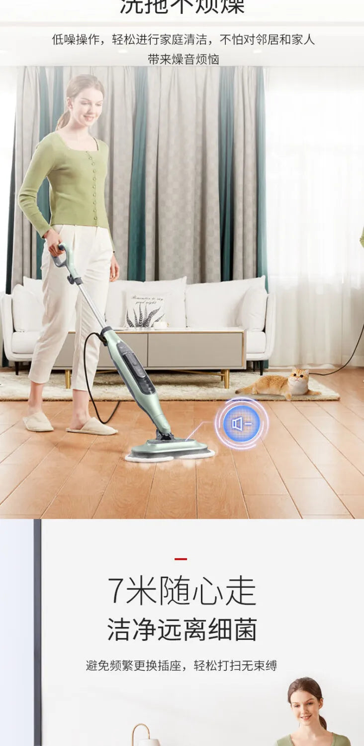 Máy lau sàn hơi nước T21D diệt khuẩn thông minh - Daisan Mart