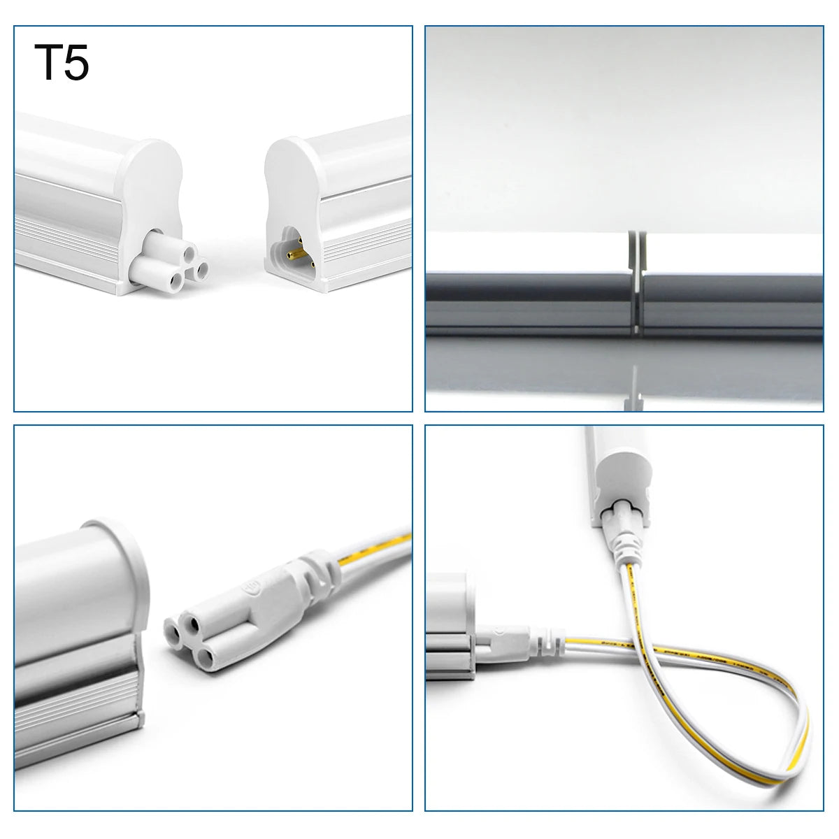 Super Bright 50cm T5/T8 LED Lights for Factories, Kitchens, Garages