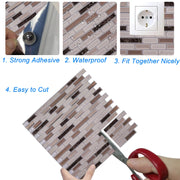 ###Tấm Dán Tường Lớn Chống Nước - Vividtiles DIY - Daisan Mart