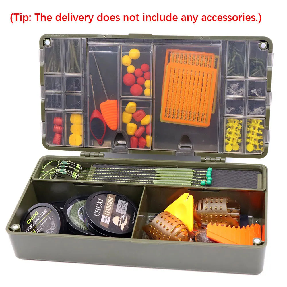 Carp Fishing Terminal Tackle Box Fishing Hair Rig Hooklink Storage Box Hook Line Fishing Tool Accessories Organizer box - Daisan Mart