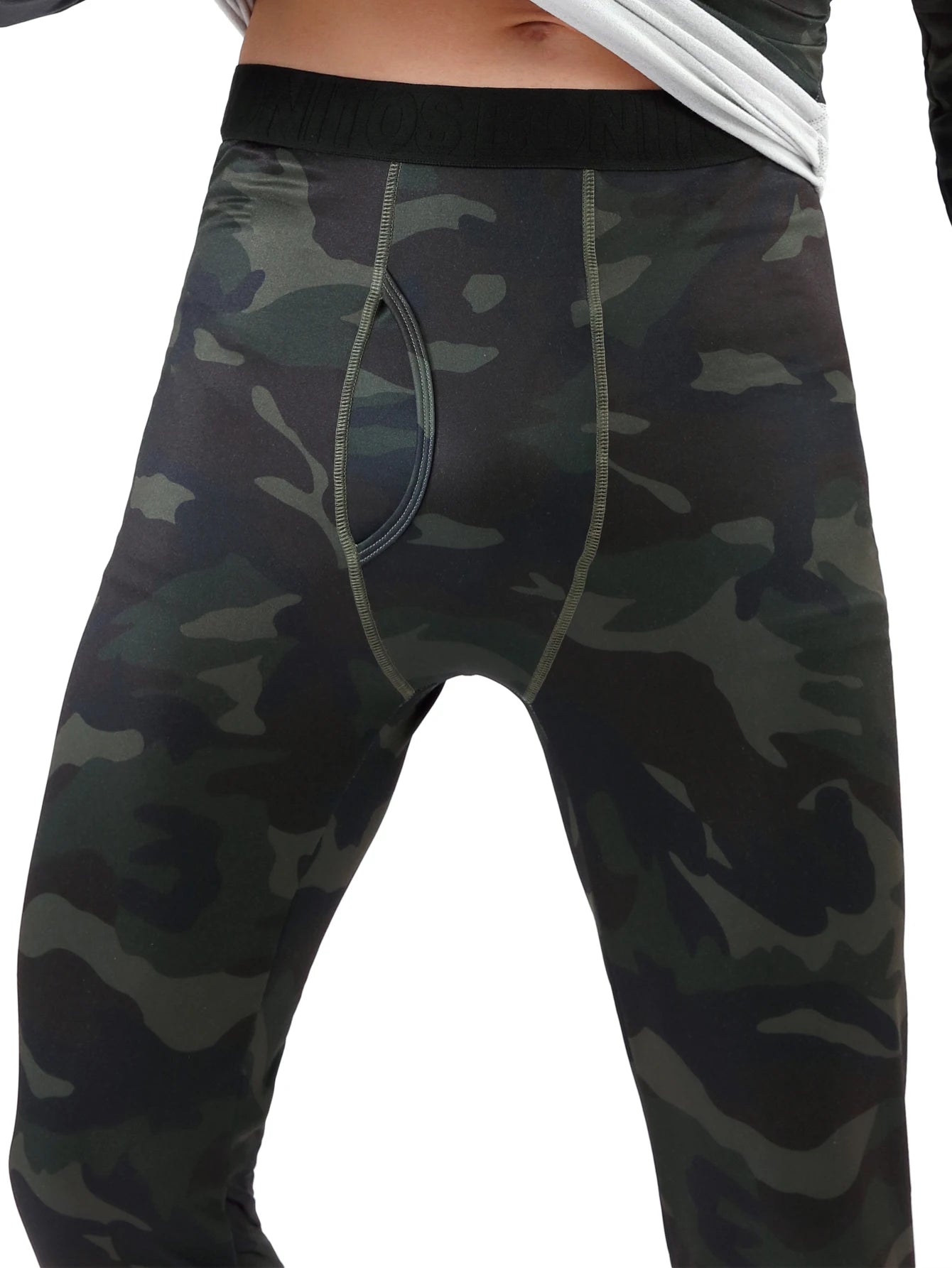 男士迷彩保暖內衣，秋冬季