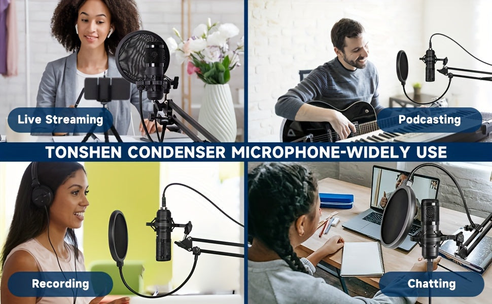 Micro Thu Âm Chuyên Nghiệp 192kHz/24Bit Cắm Là Dùng - Daisan Mart