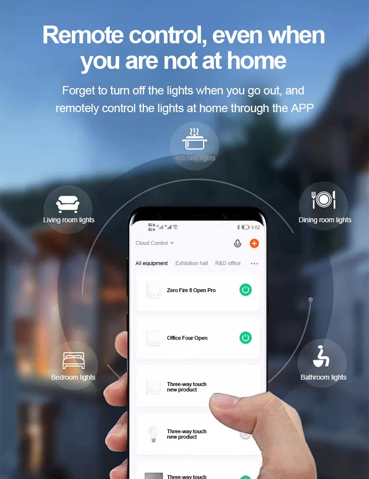 Nút Điều Khiển Thông Minh Tuya 2025 - Kết Nối Bluetooth
