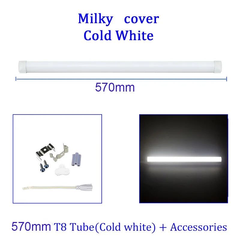 T8 20W V-Shape LED Tube, 220V/110V, 2000lm for home lighting