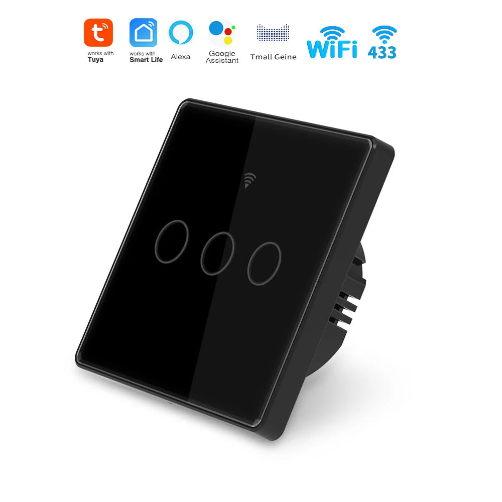 Công Tắc Thông Minh Tuya EWeLink EU - Điều Khiển Giọng Nói - Daisan Mart