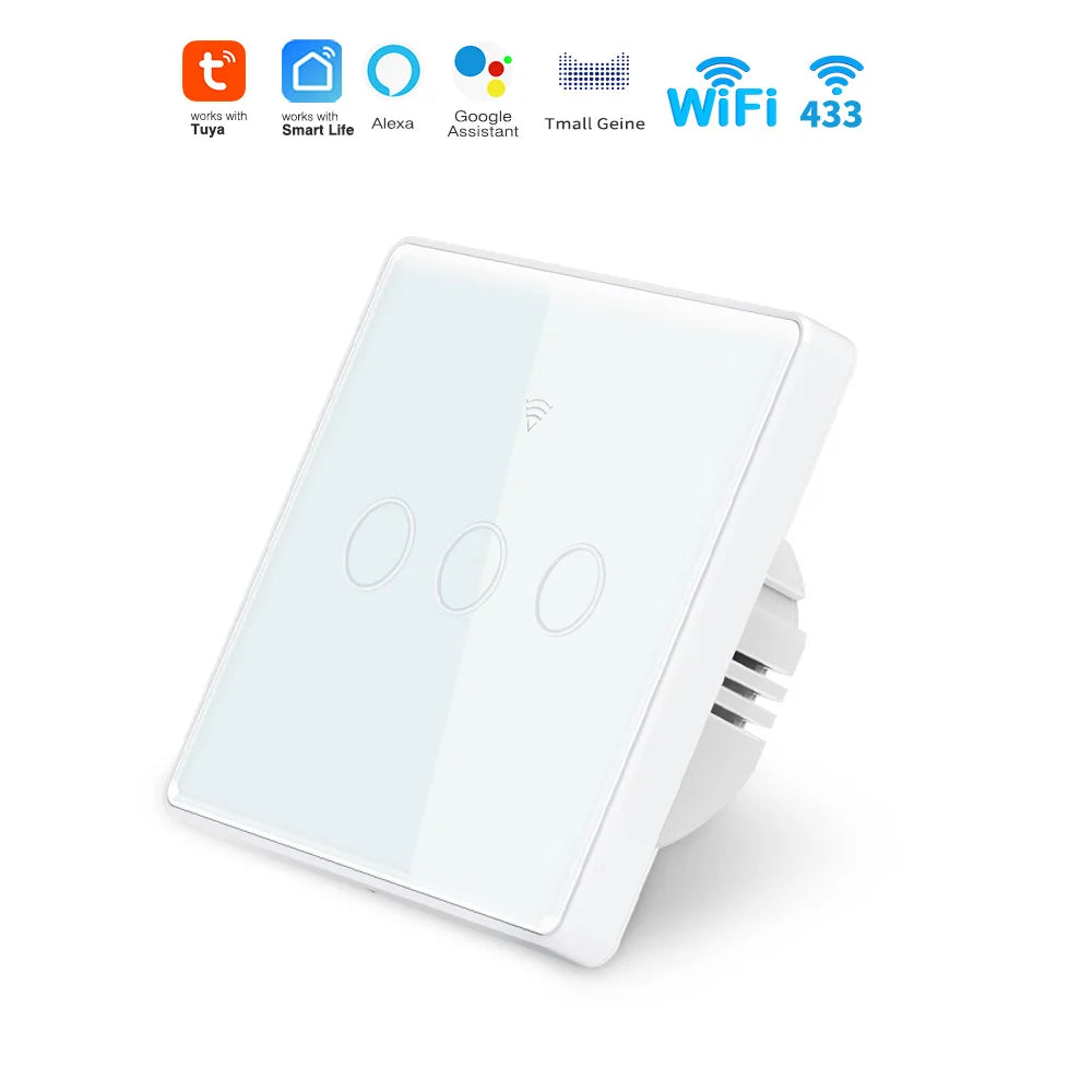 Công Tắc Thông Minh Tuya EWeLink EU - Điều Khiển Giọng Nói - Daisan Mart