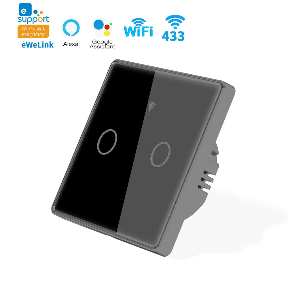 Công Tắc Thông Minh Tuya EWeLink EU - Điều Khiển Giọng Nói - Daisan Mart
