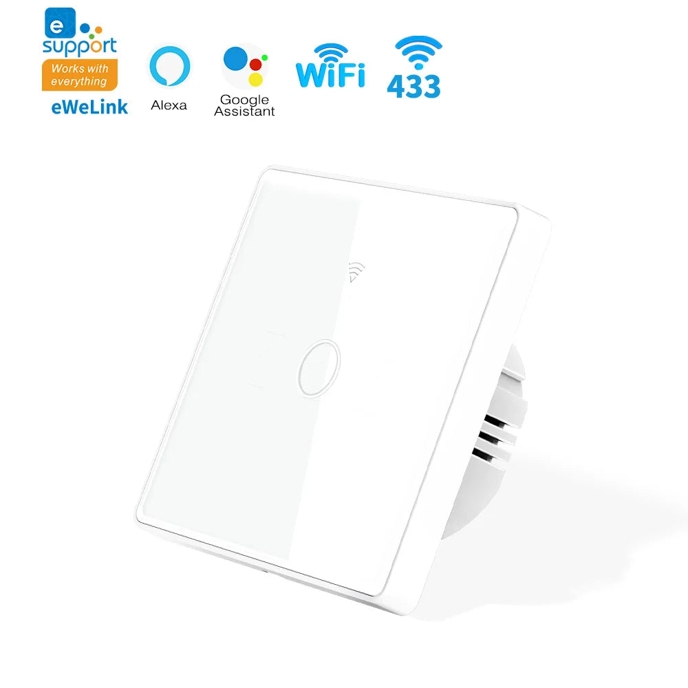 Công Tắc Thông Minh Tuya EWeLink EU - Điều Khiển Giọng Nói - Daisan Mart