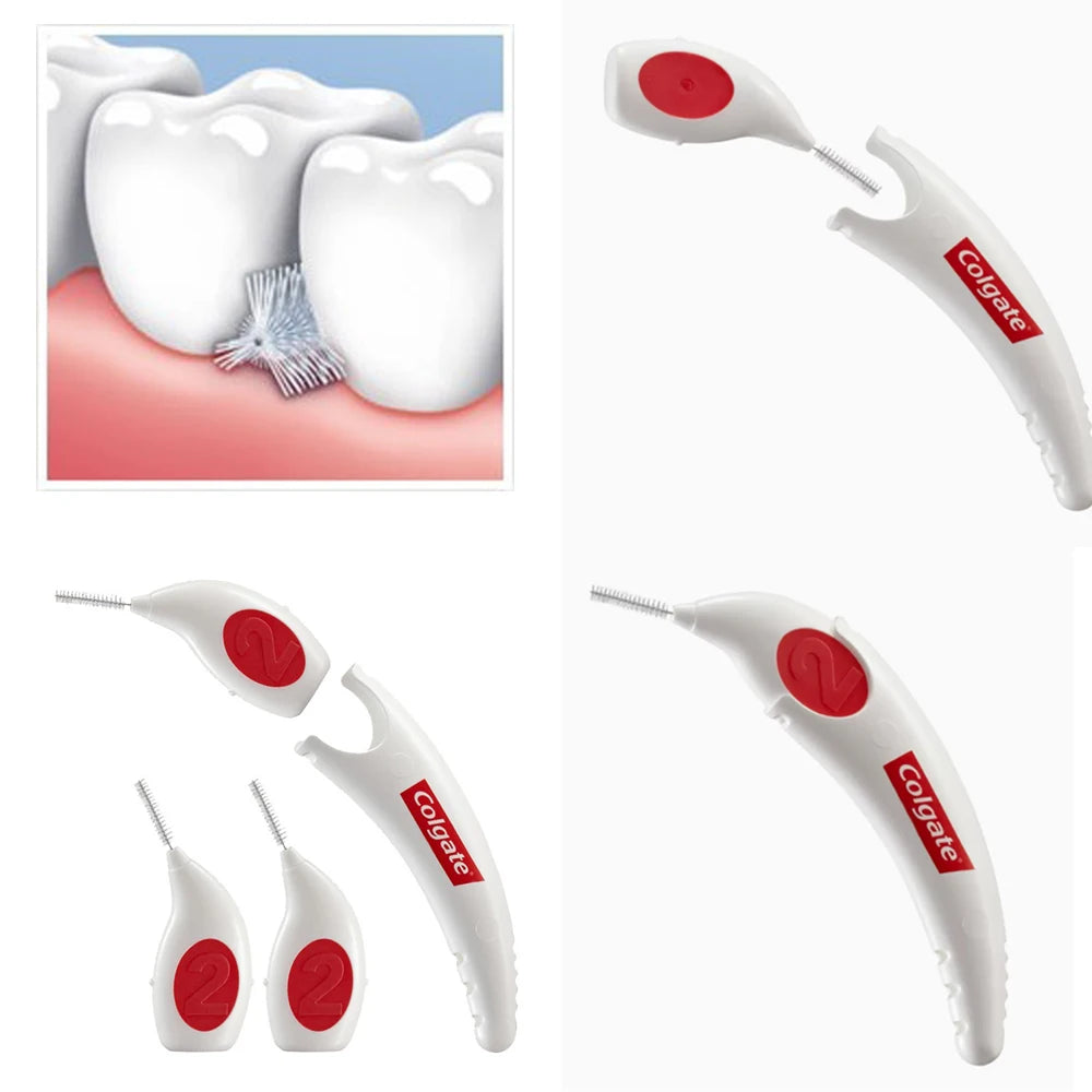 Bàn Chải Kẽ Răng Colgate 2mm Làm Sạch Mảng Bám - Daisan Mart