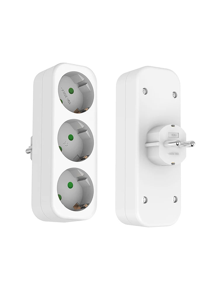 Ổ Cắm Mở Rộng 3 Lỗ Chuẩn Châu Âu