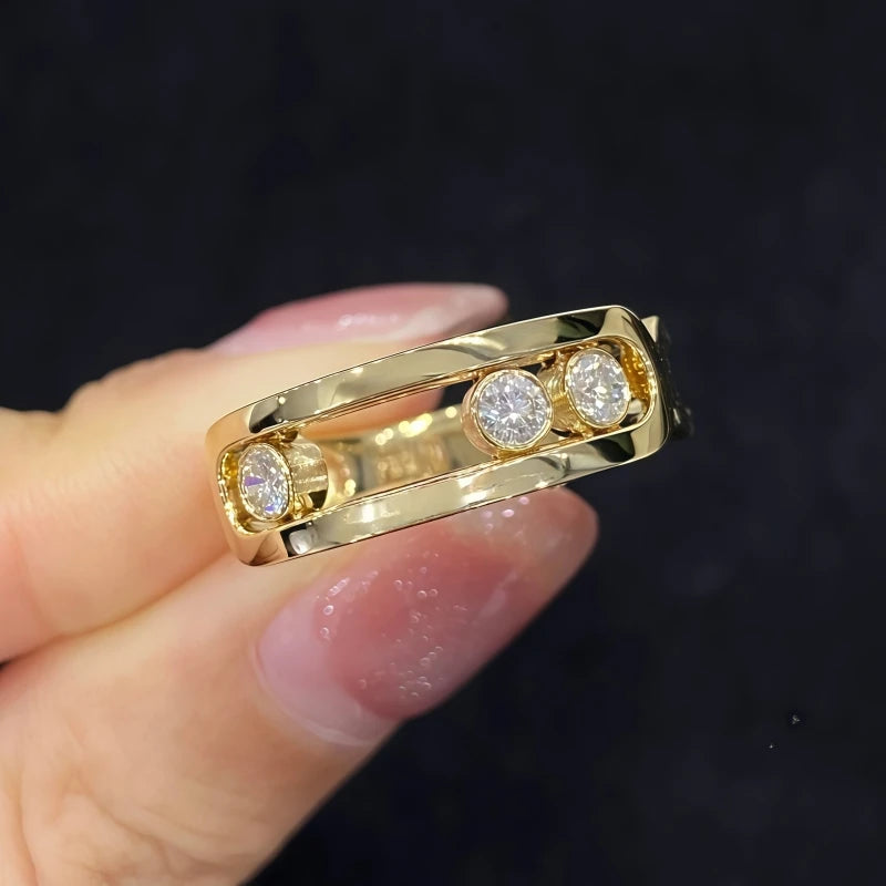 Trang sức Phái Đẹp: Vòng Tay Bạc S925 Ba Viên Kim Cương