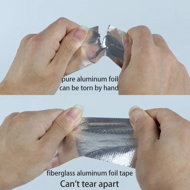 Fireproof Aluminum Tape Kitchen Insulation 1 Roll