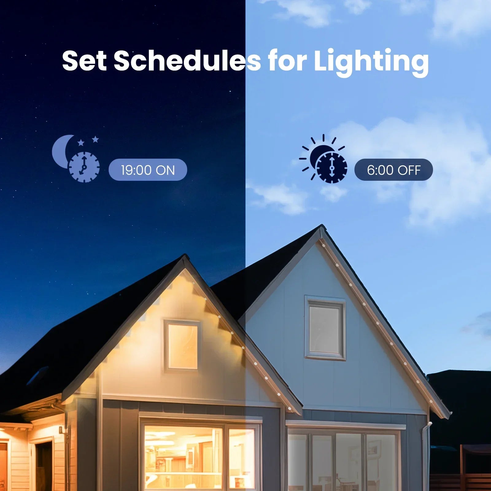 Đèn LED Thông Minh WiFi Ngoài Trời MOES Đổi Màu IP67 - Daisan Mart