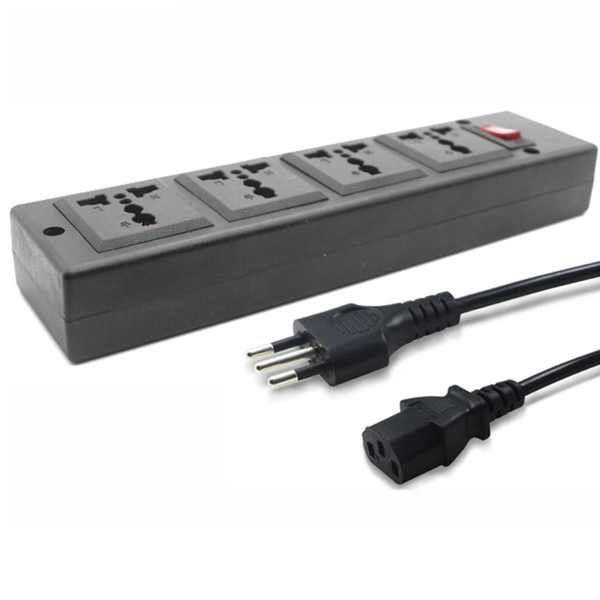 Ổ Cắm Đa Năng 4 Lỗ C14 Chuyển Đổi Quốc Tế 13A - Daisan Mart