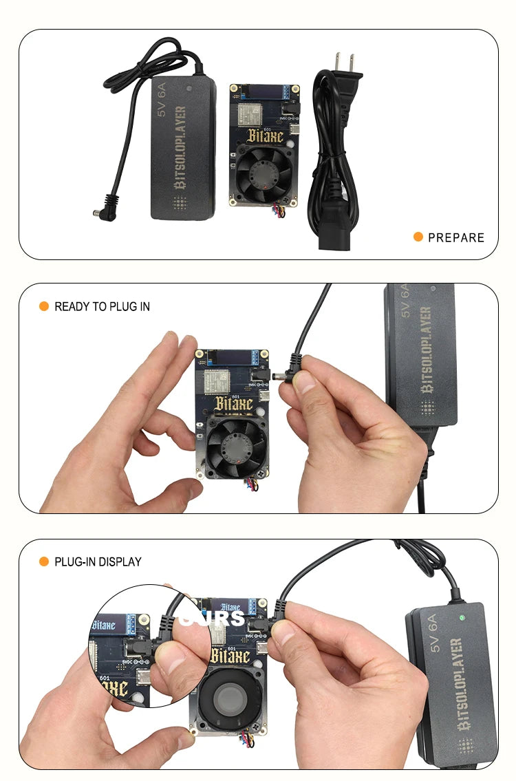 Máy Đào Bitcoin Bitaxe Gamma 601 1.2th/s 18W 2025 - Daisan Mart