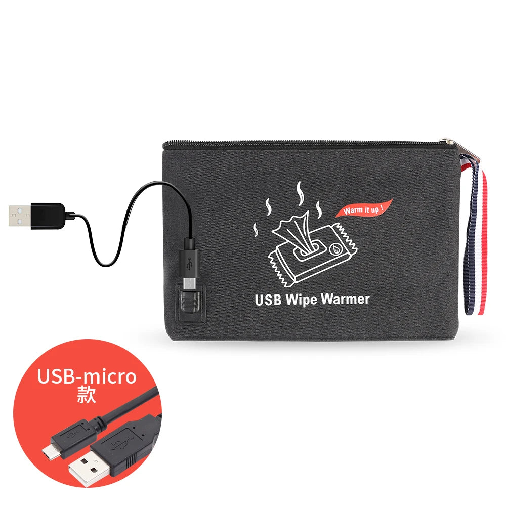 Tấm Sưởi USB Di Động Cho Khăn Ướt Em Bé An Toàn - Daisan Mart