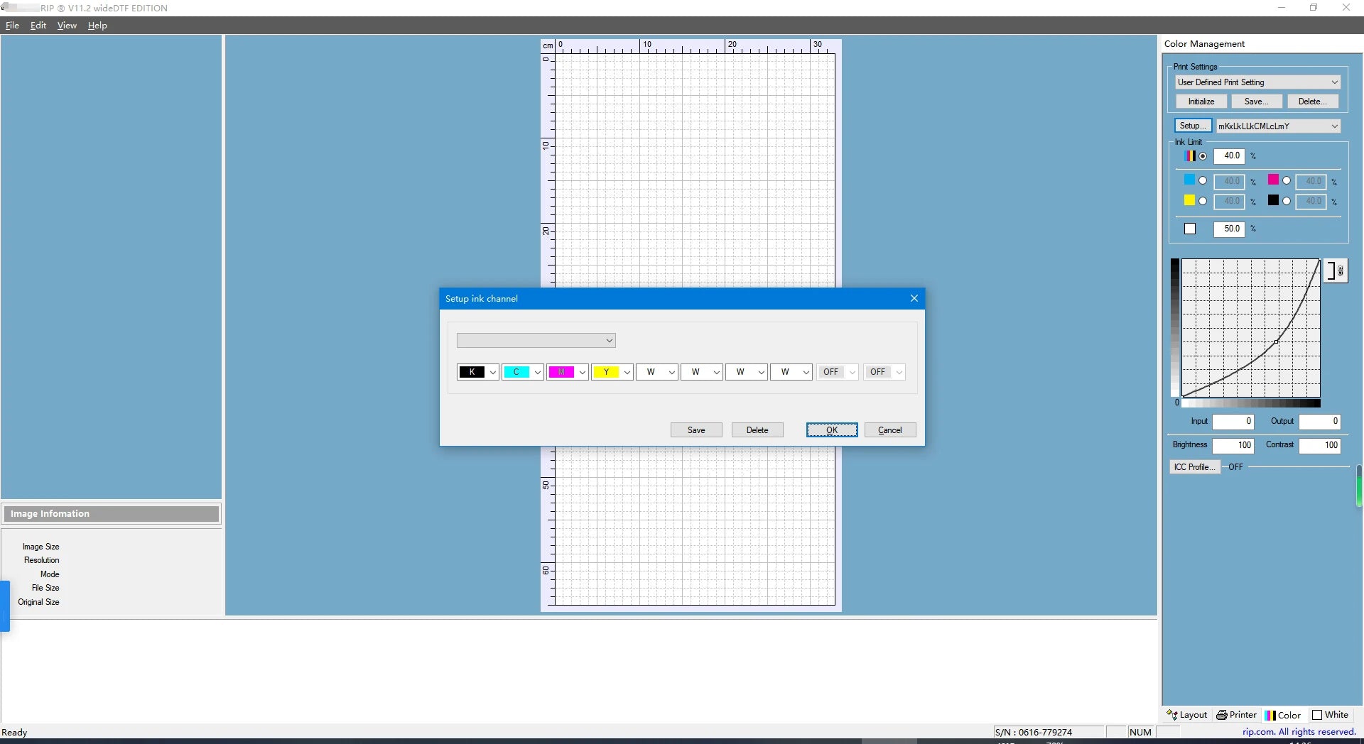 Epson DTF RIP V11.2 Software for UV Printer, USB Dongle