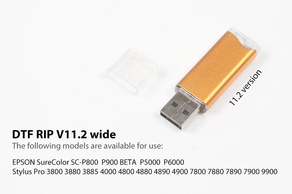 Epson DTF RIP V11.2 Software for UV Printer, USB Dongle